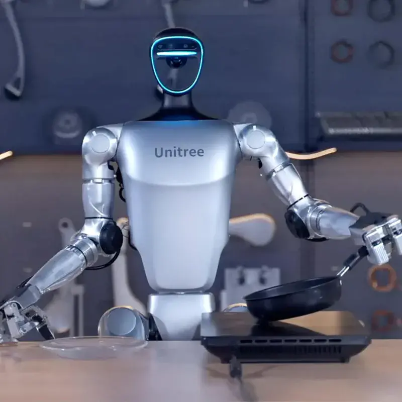 Advanced Humanoid Robot in Action